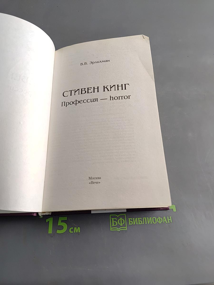 Стивен Кинг. Профессия — horror