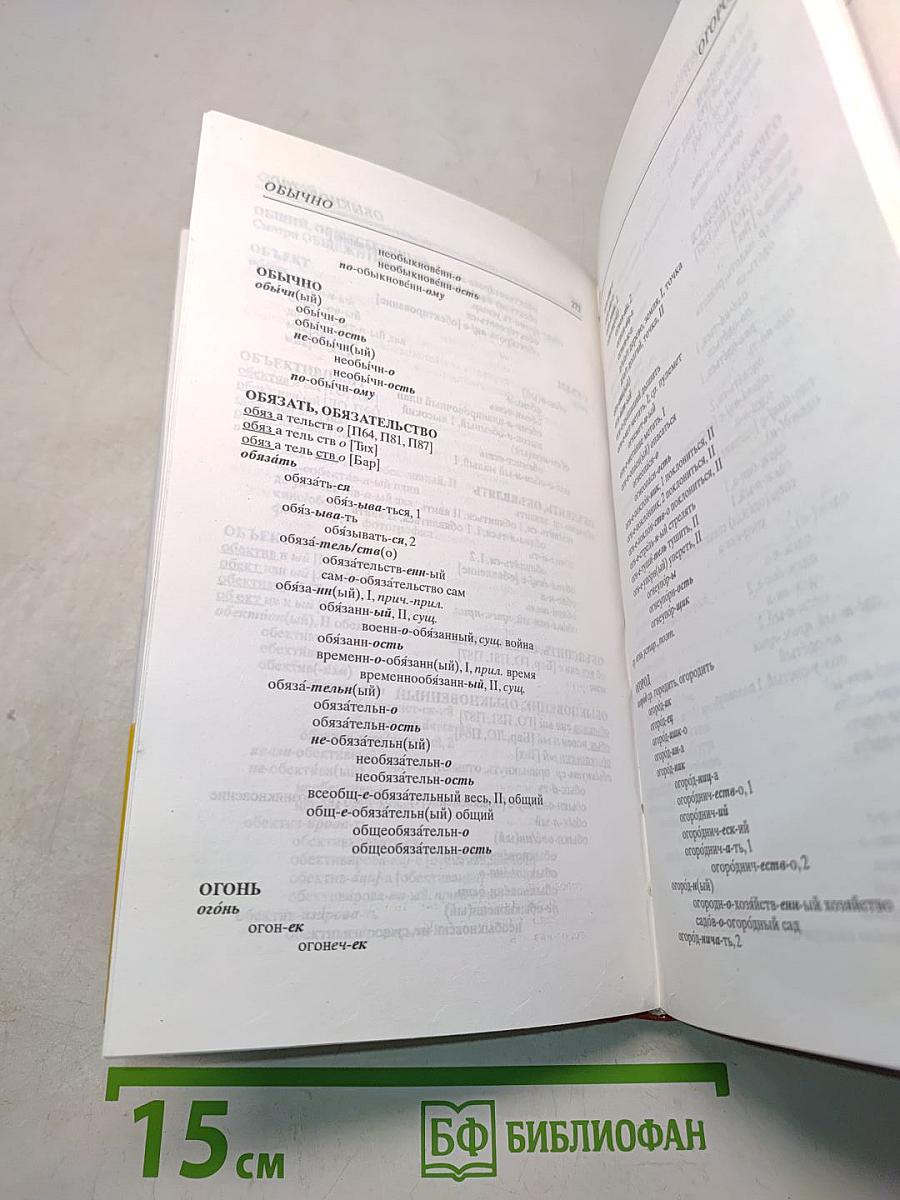 Школьный словообразовательный словарь русского языка