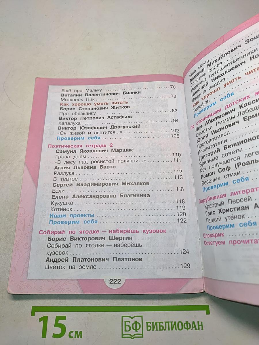 Литературное чтение. Учебник для общеобразовательных организаций. В 2 частях. Часть 2. 3 класс