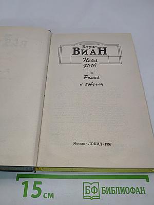 Пена дней. Роман и новеллы