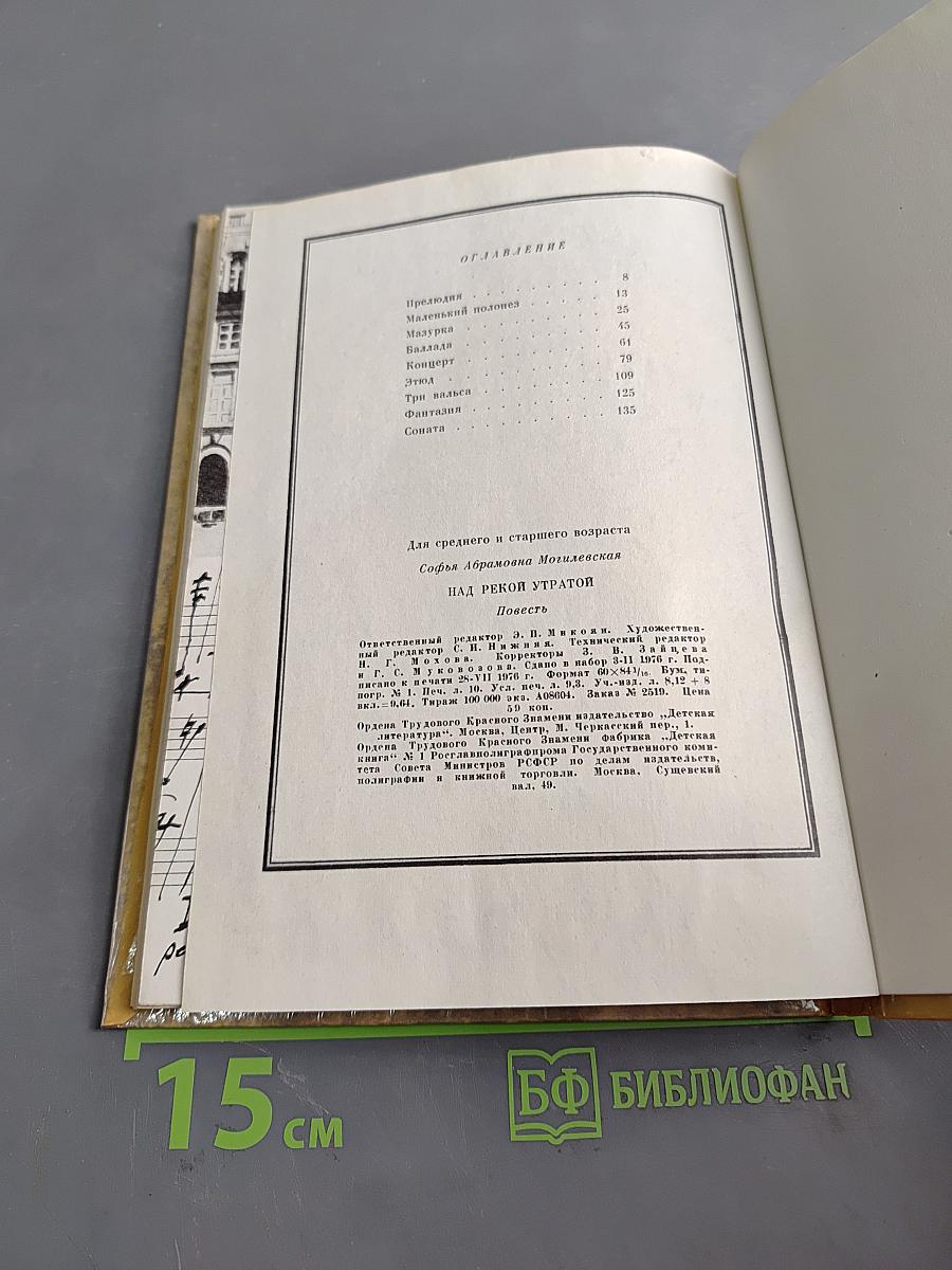 Над рекой утратой