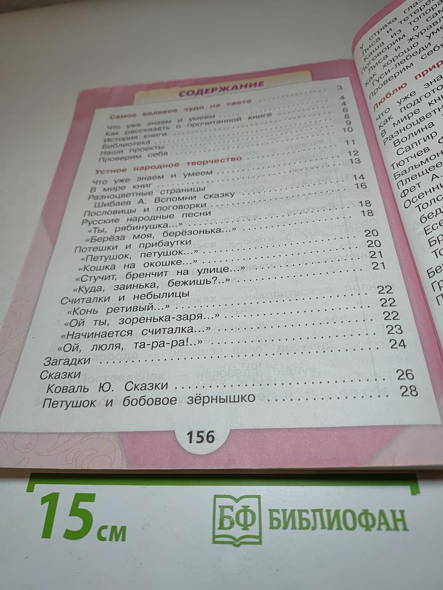 Литературное чтение. 2 класс. Часть 1