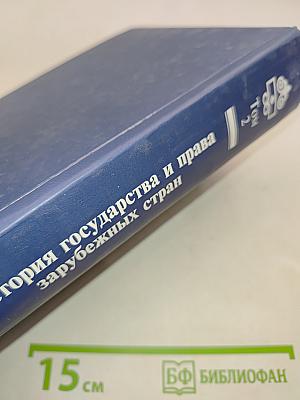 История государства и права зарубежных стран. Том 2. Современная эпоха