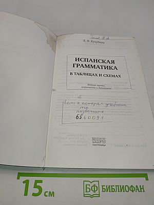 Испанская грамматика в таблицах и схемах