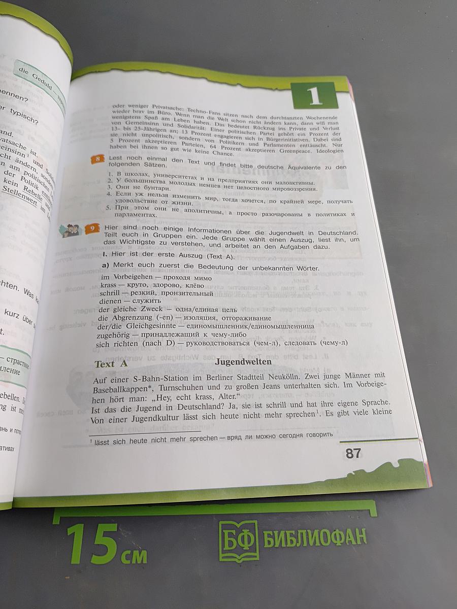 Немецкий язык. 9 класс. Учебник для общеобразовательных организаций
