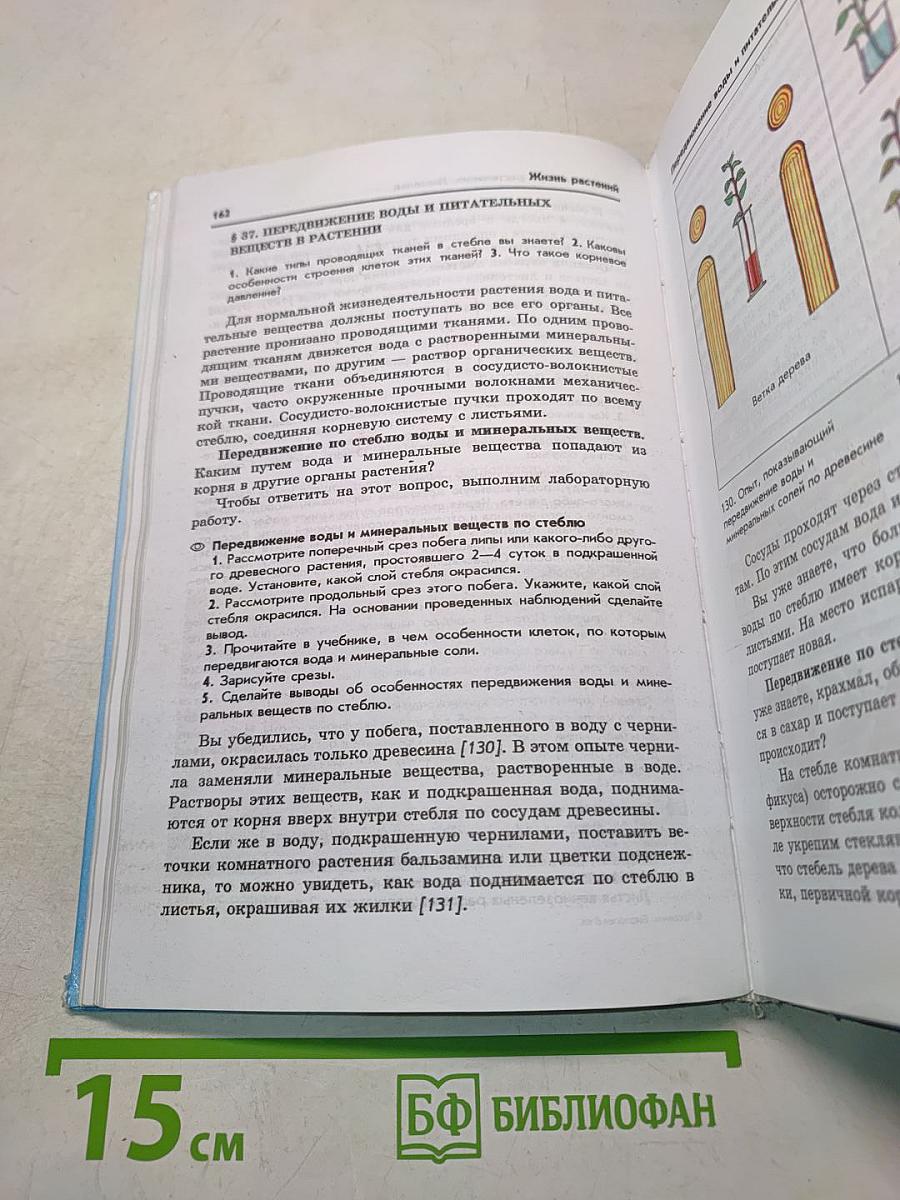 Биология. Бактерии, грибы, растения. 6 класс