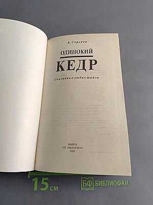 Одинокий кедр
