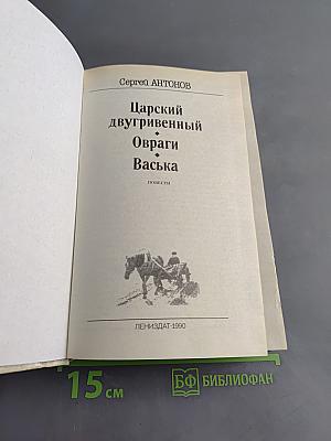 Царский двугривенный. Овраги. Васька