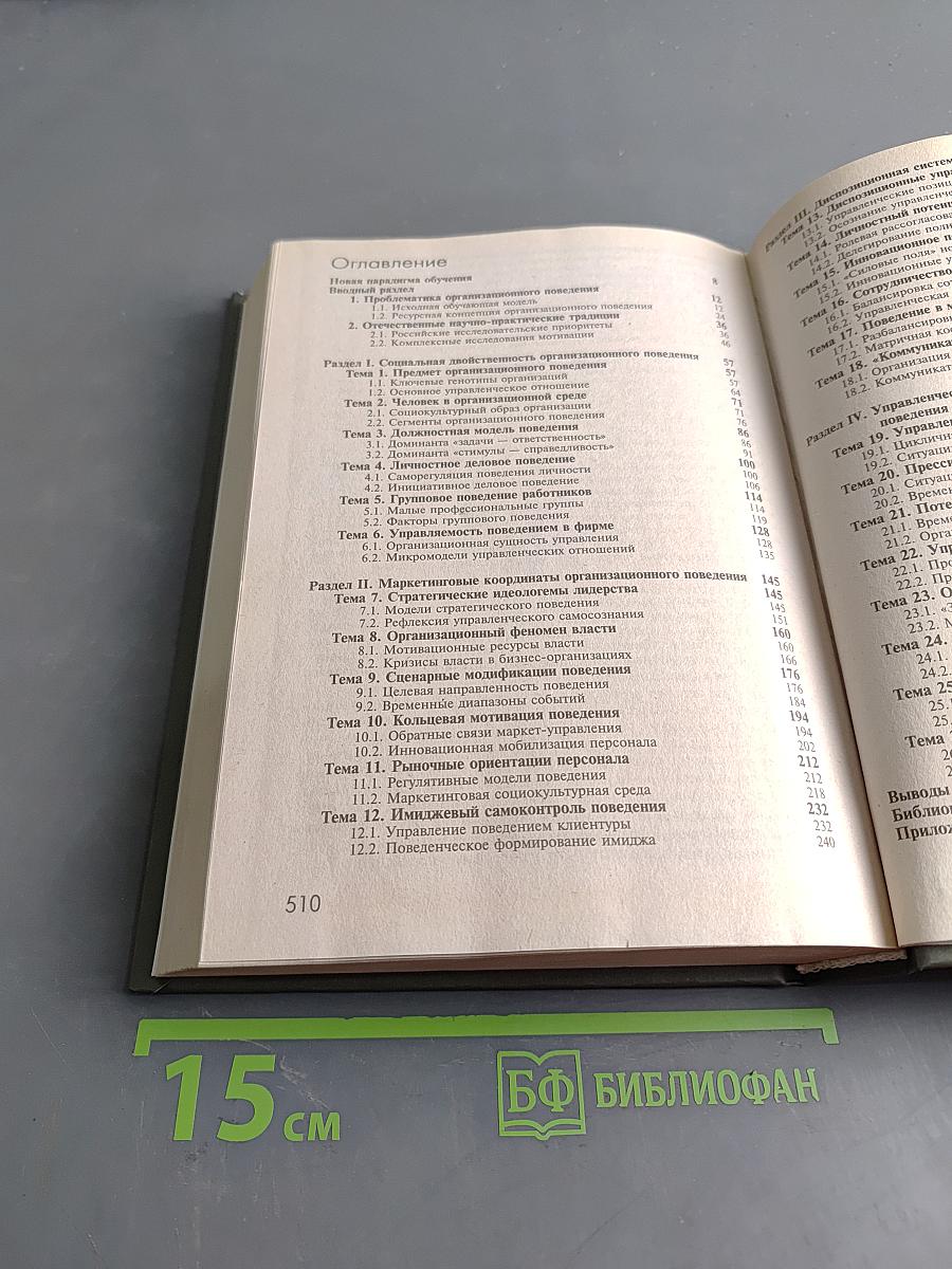 Организационное поведение