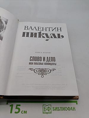 Слово и дело. Книга вторая. Мои любезные конфиденты
