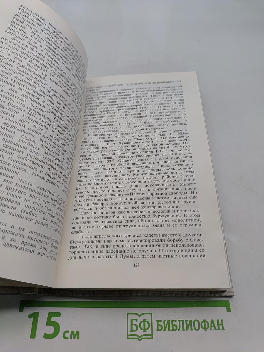 Россия 1917 год. Из истории борьбы политических партий