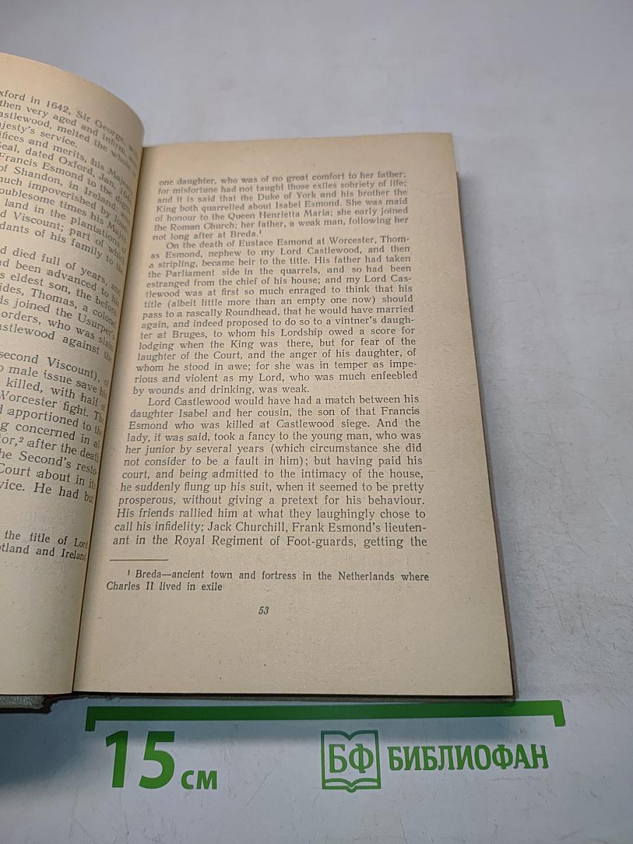 The History of Henry Esmond, Esq.