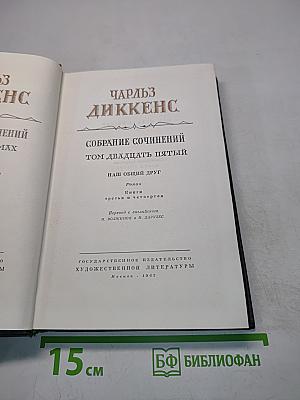 Собрание сочинений. Том двадцать пятый. Наш общий друг. Роман. Книга третья и четвертая