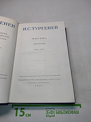 Письма. Том шестой. 1865-1867