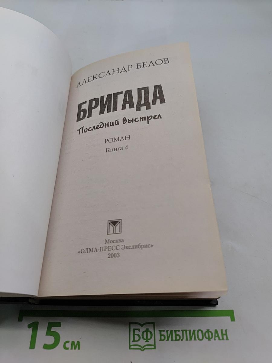 Бригада. Последний выстрел. Книга 4