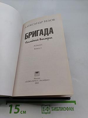 Бригада. Последний выстрел. Книга 4