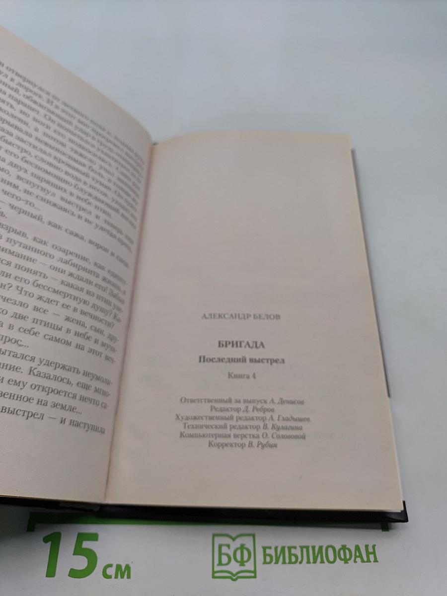 Бригада. Последний выстрел. Книга 4