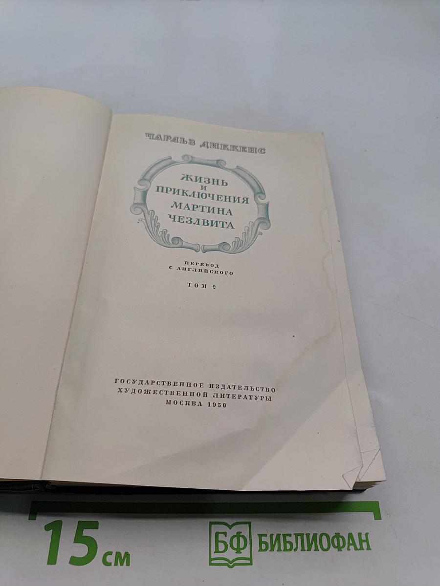 Жизнь и приключения Мартина Чезлвита. Том 2
