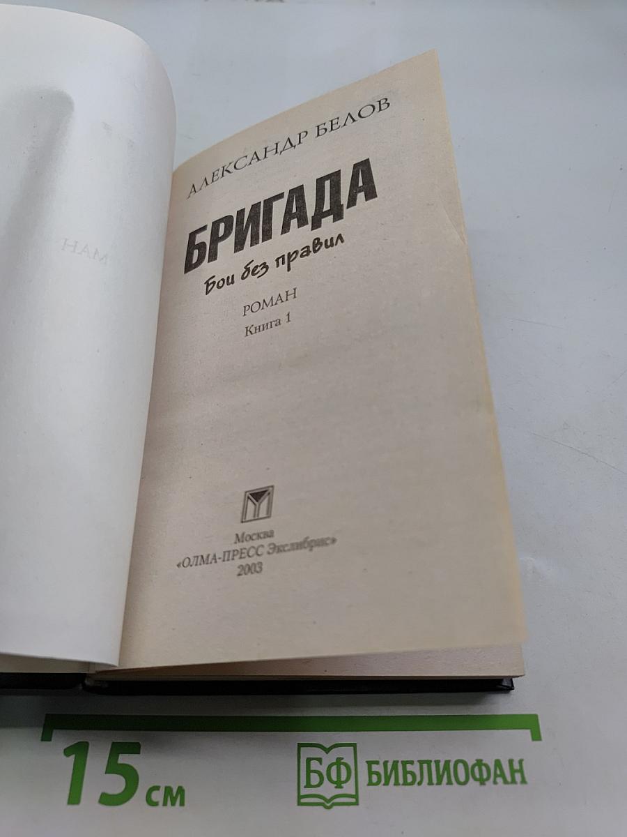 Бригада. Бой без правил. Книга 1