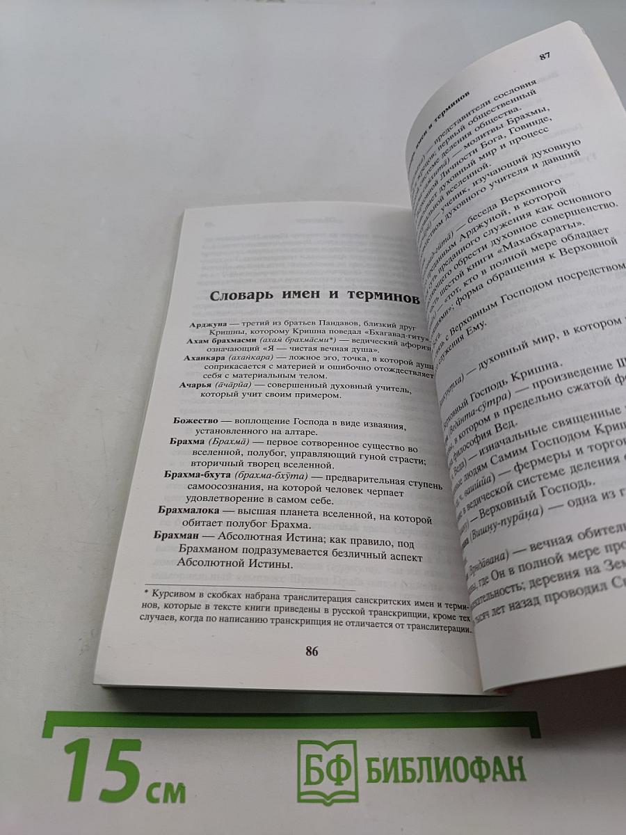 Сознание Кришны - высшая система йоги