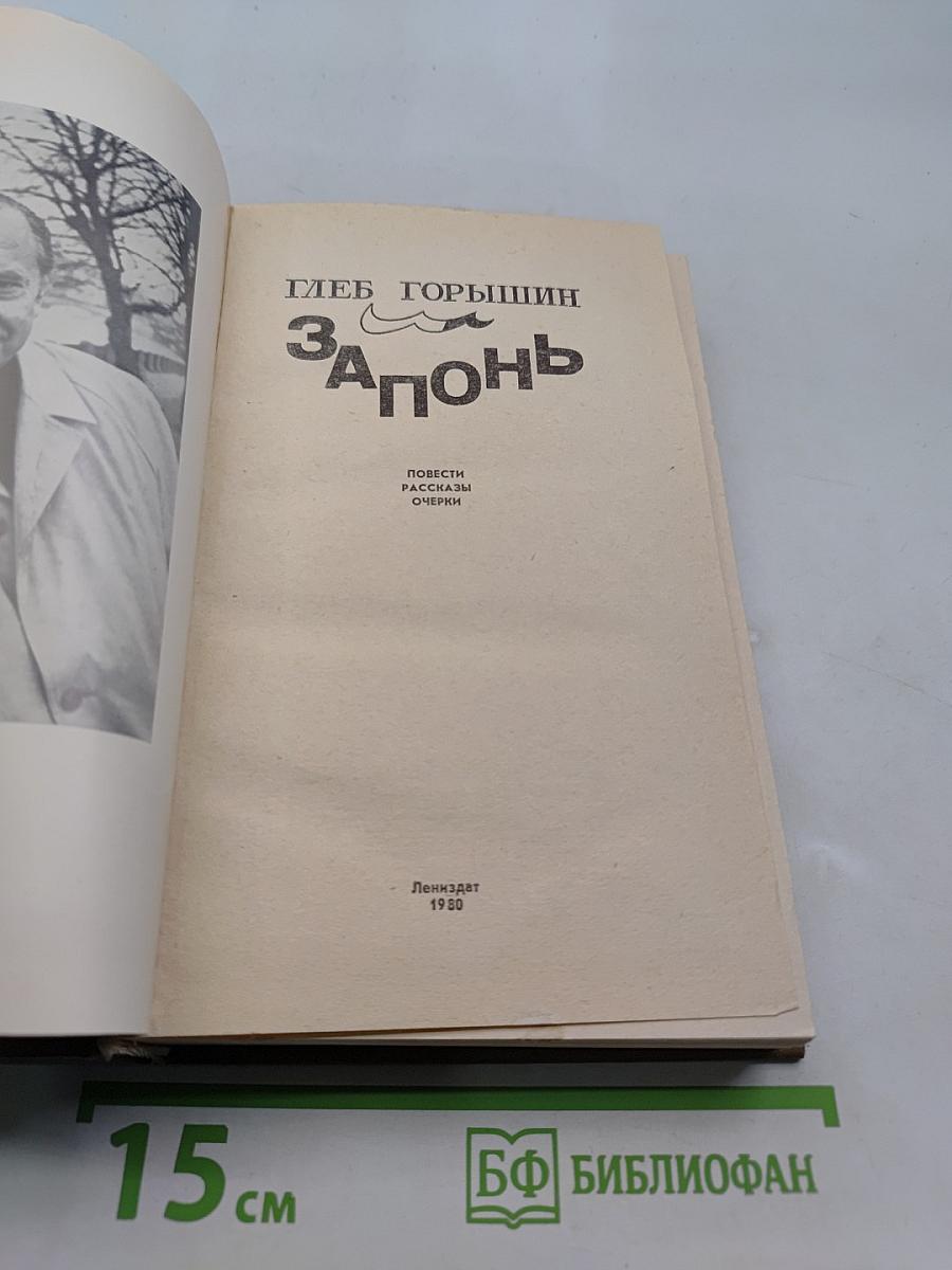 Запонь