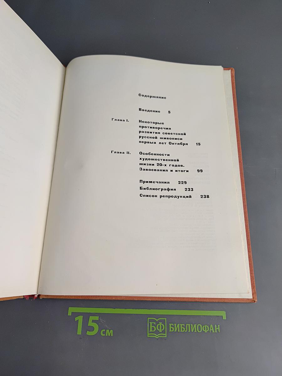 Советская русская живопись первого октябрьского десятилетия. Вопросы становления