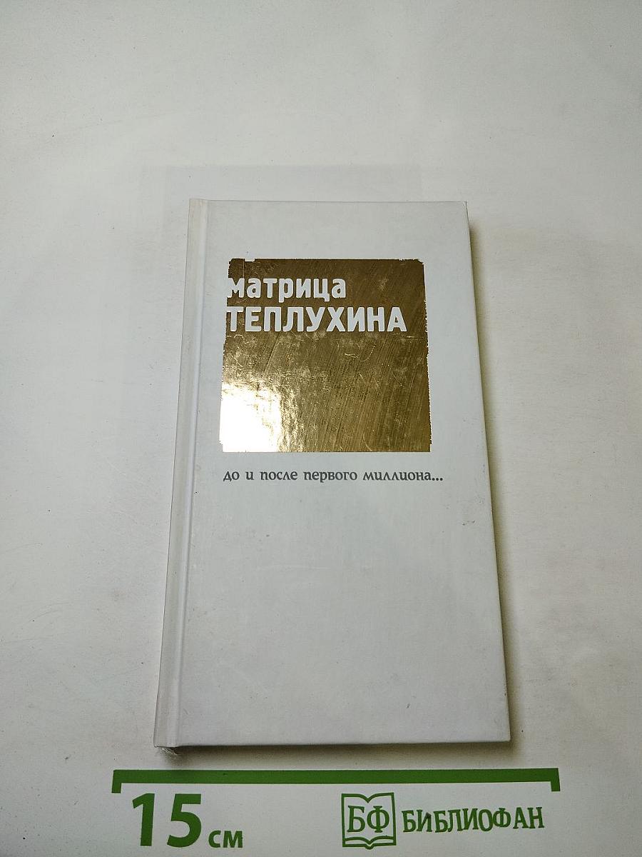 Матрица Теплухина: До и после первого миллиона