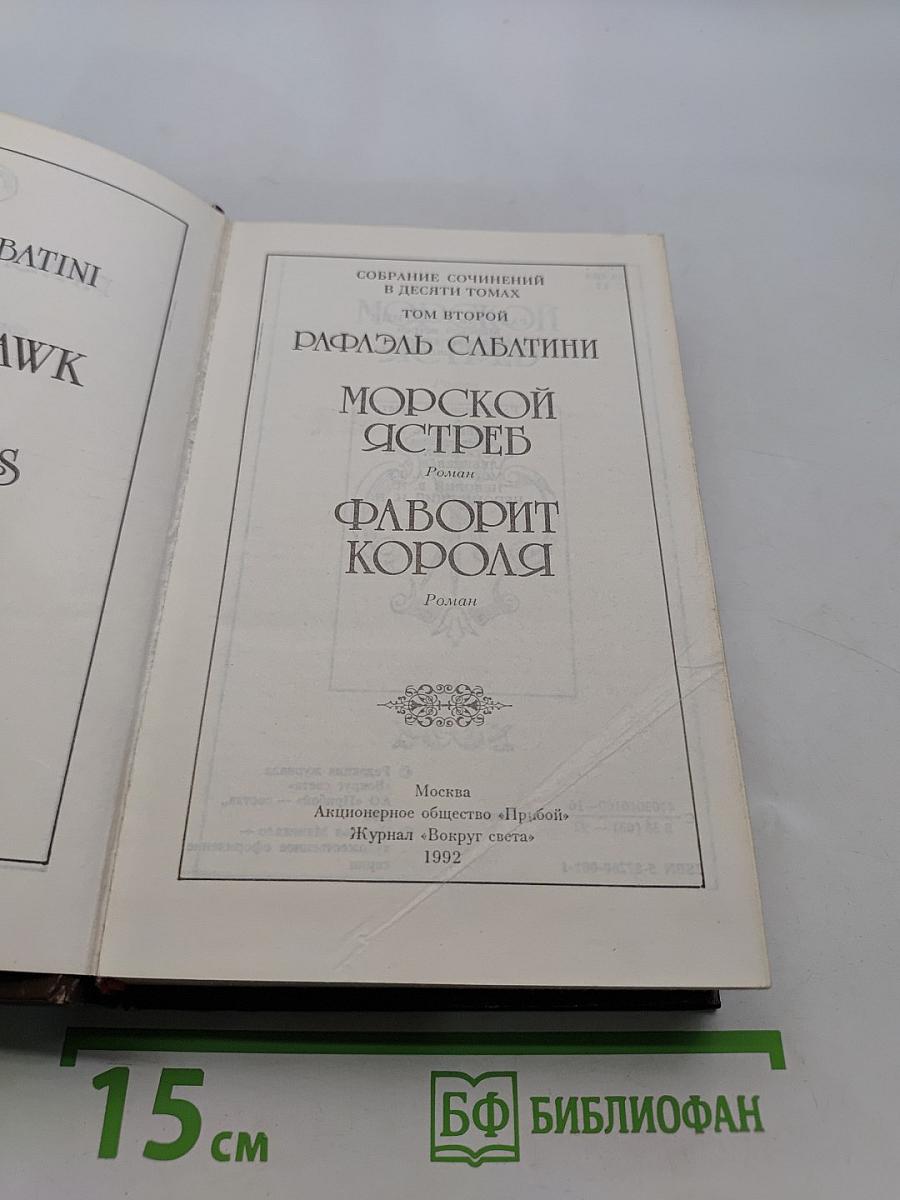 Морской ястреб. Фаворит короля