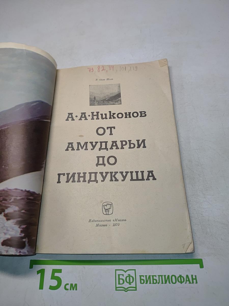 От Амударьи до Гиндукуша