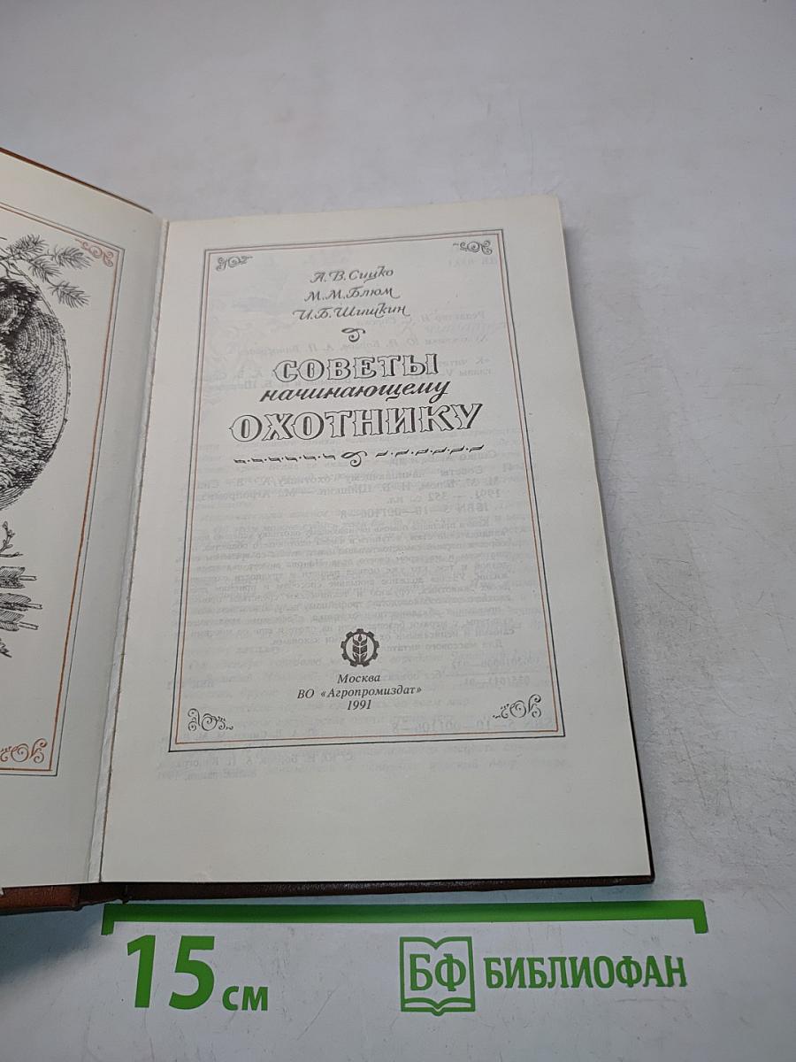 Советы начинающему охотнику