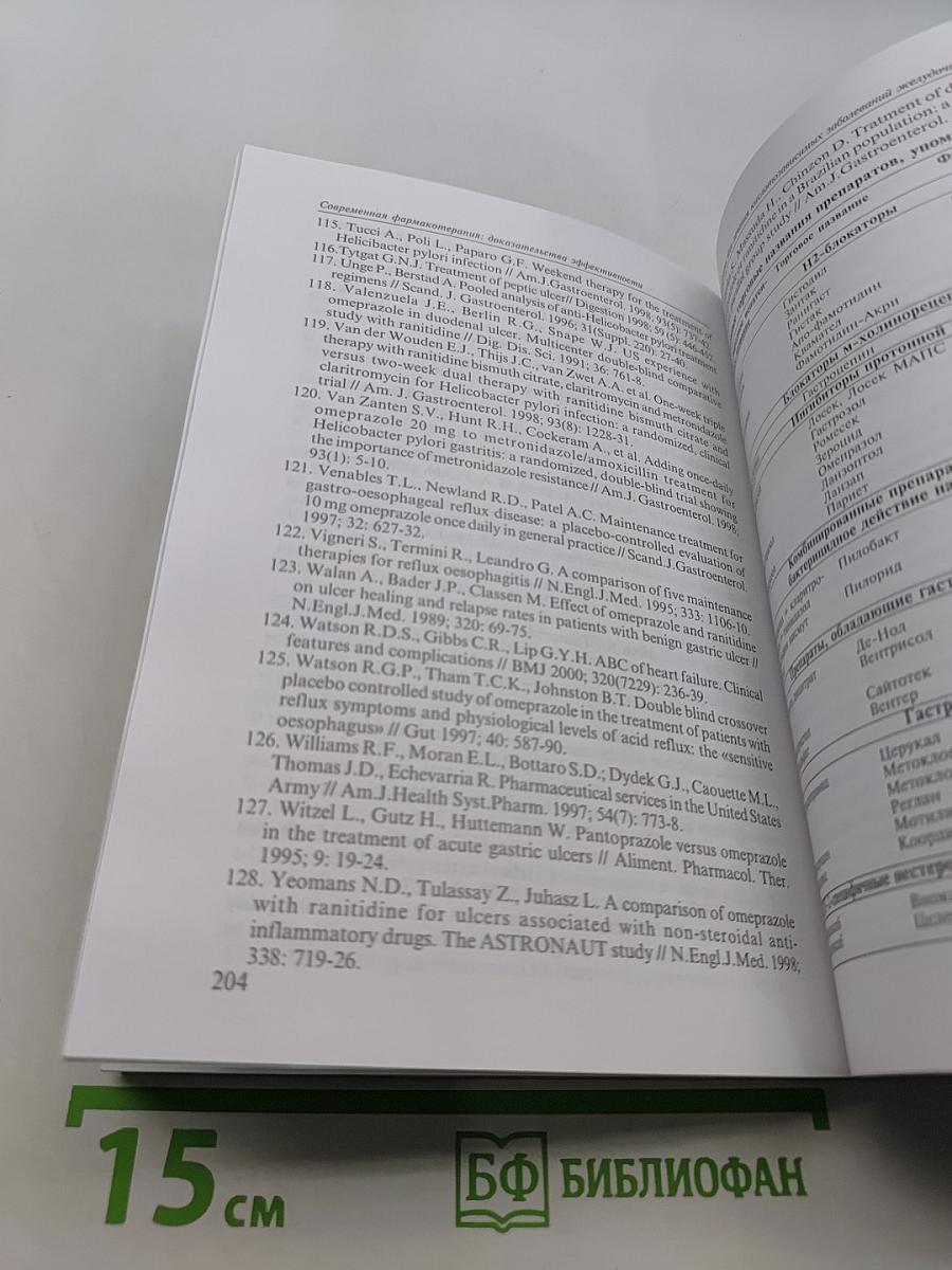Современная фармакотерапия: доказательства эффективности