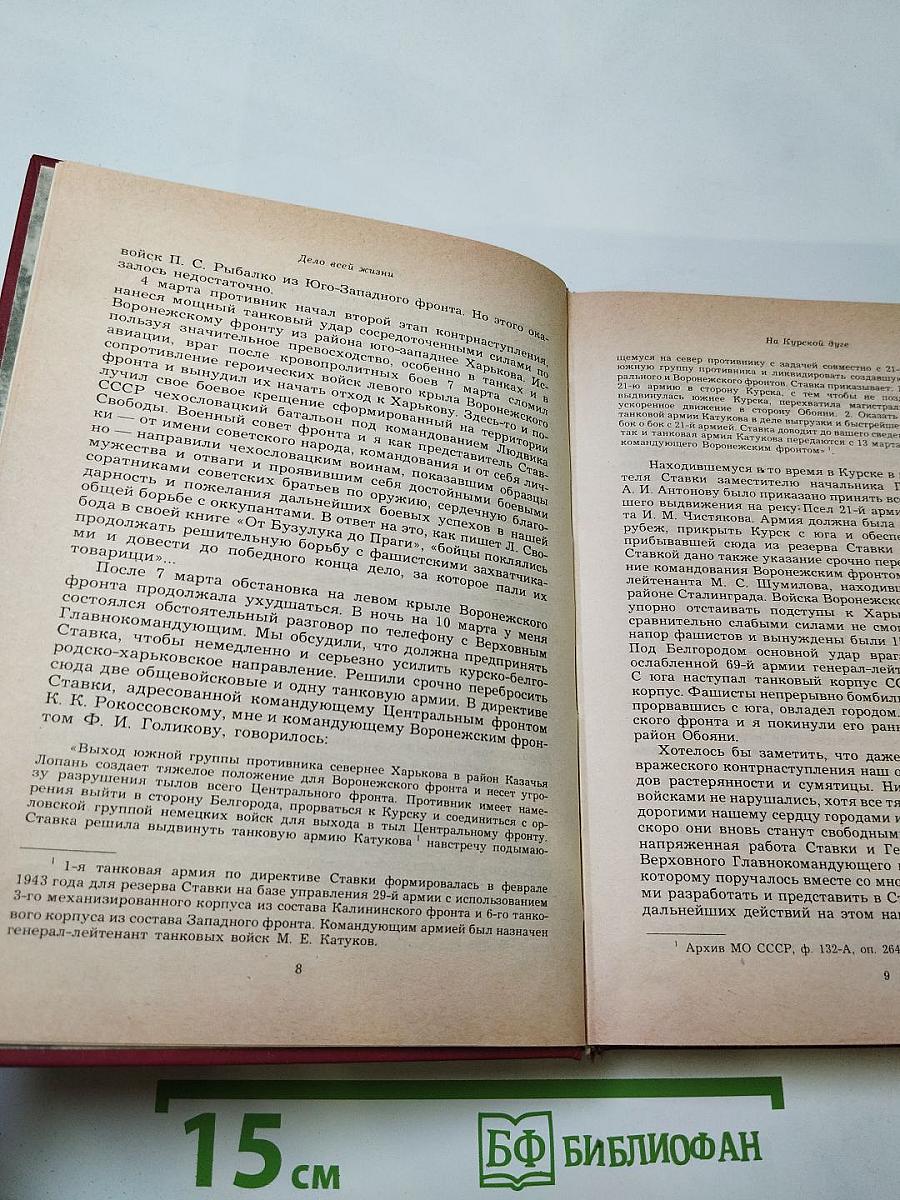 Дело всей жизни, Книга вторая: Воспоминания