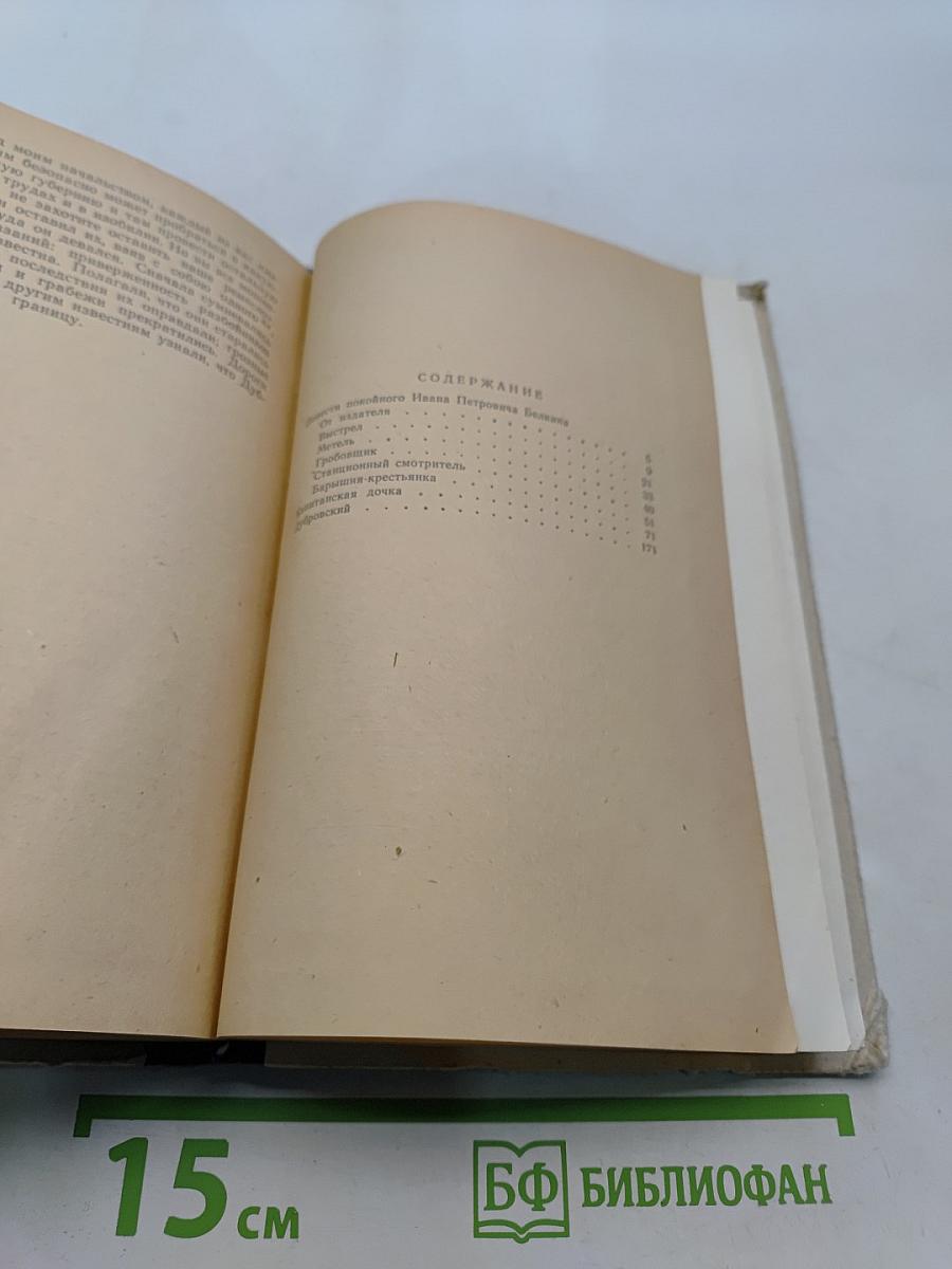 Повести покойного Ивана Петровича Белкина. Капитанская дочка. Дубровский