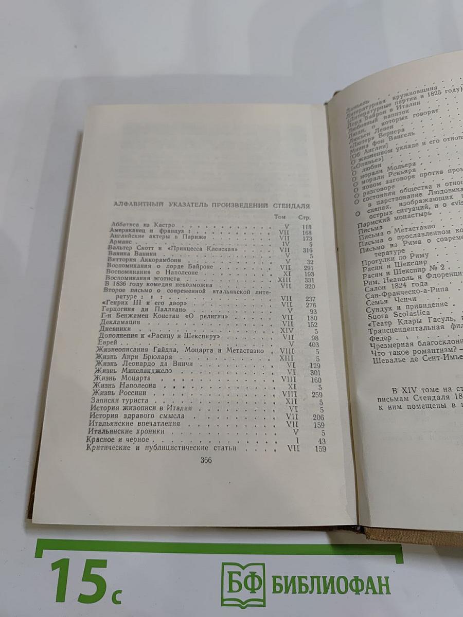 Собрание сочинений в пятнадцати томах. Том пятнадцатый