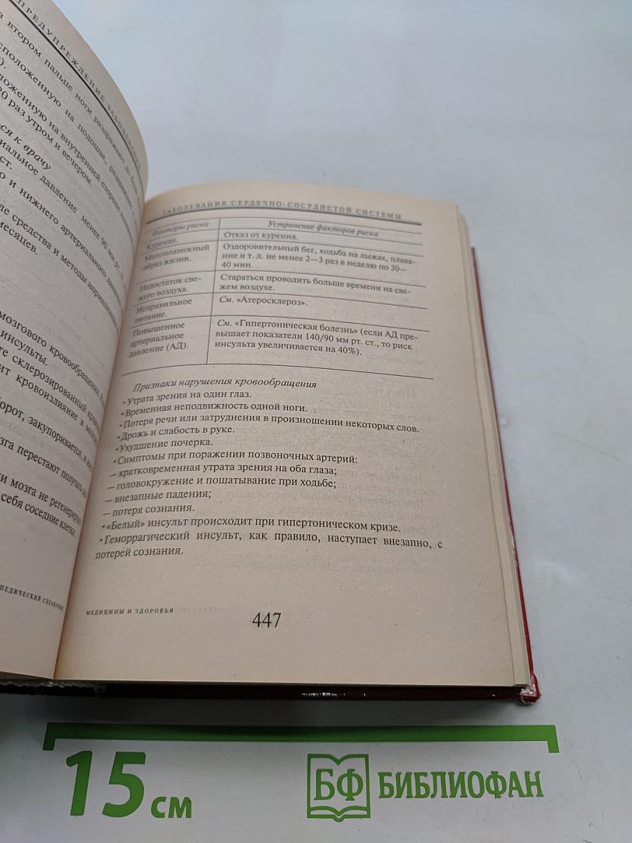 Энциклопедический справочник. Медицины и здоровья