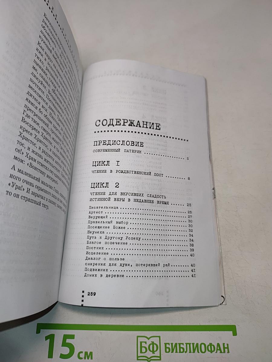 Чтение для впавших в уныние. Современный патерик