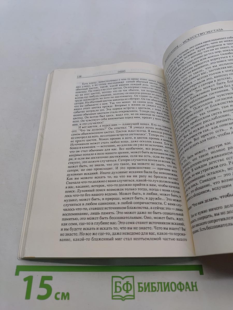 Медитация — искусство экстаза