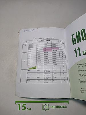 Биология. 11 класс