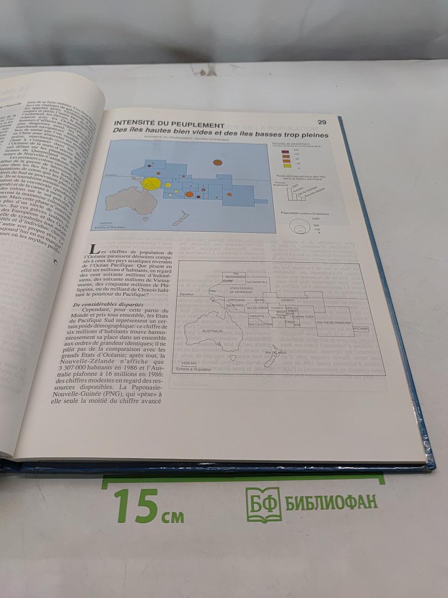 Atlas des îles et états du Pacifique Sud