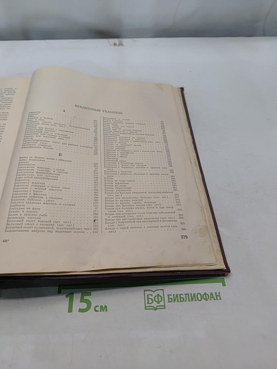 Книга о вкусной и здоровой пище