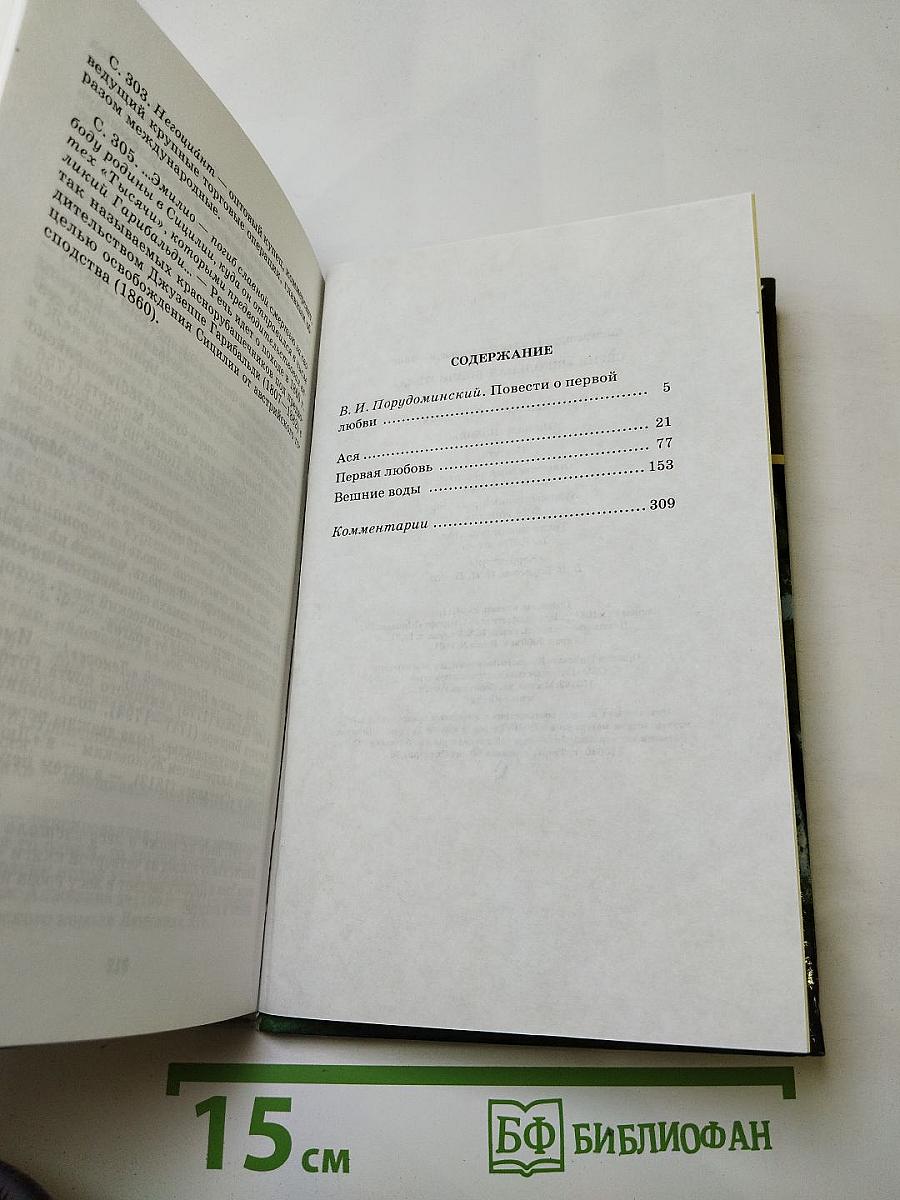 Первая любовь. Повести