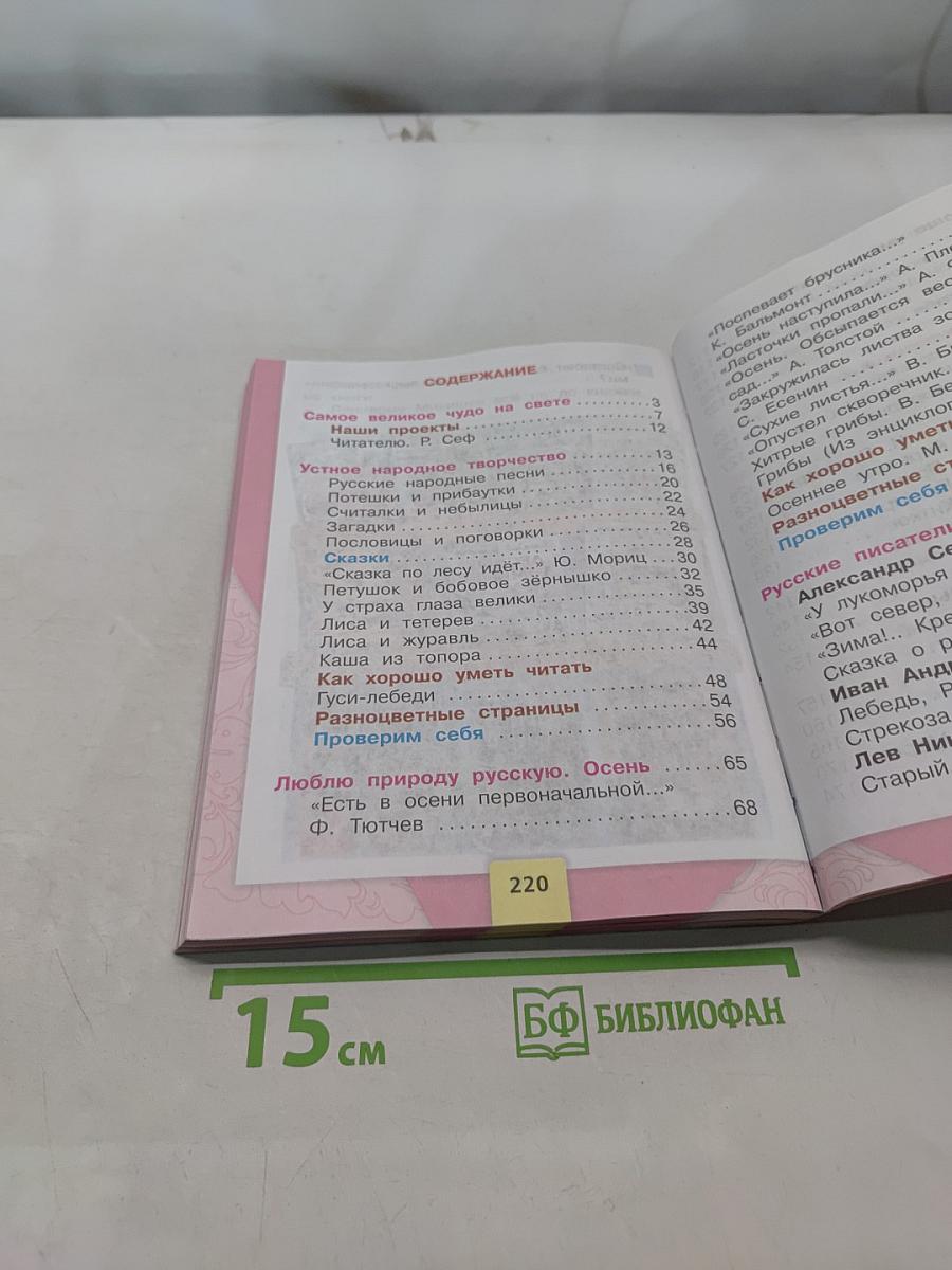 Литературное чтение. 2 класс. Часть 1