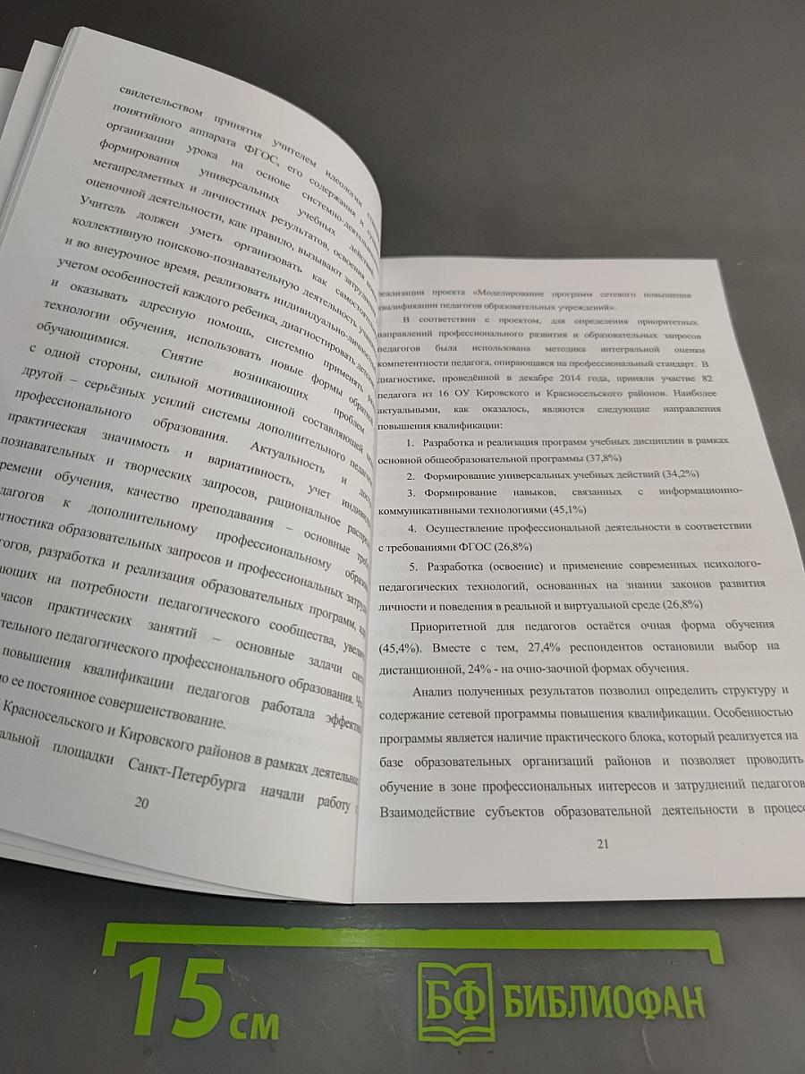 Опыт. Проблемы. Перспективы. Актуальные проблемы современного образовательного процесса