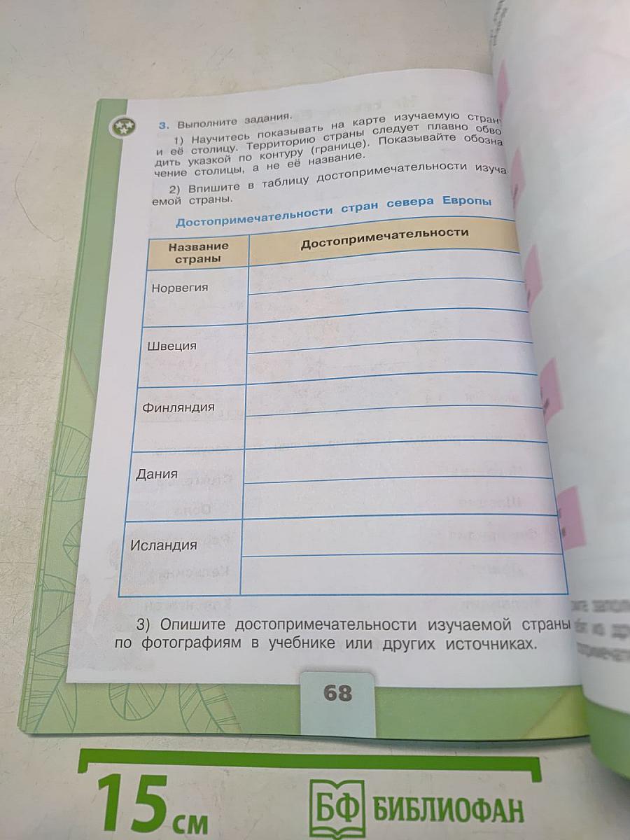 Окружающий мир. Рабочая тетрадь. 3 класс. Часть 2