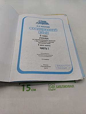 Французский язык. 5 класс. Учебник для общеобразовательных организаций и школ с углубленным изучением французского языка. В двух частях. Часть 1