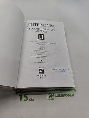 Литература. Русская литература XX века. 11 класс. Часть 2