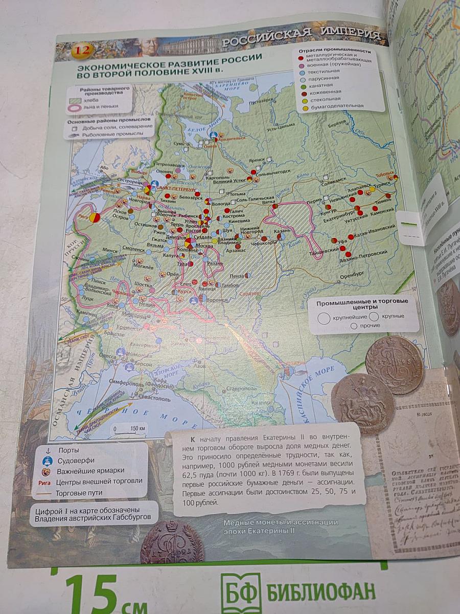 История России. Атлас. 8 класс