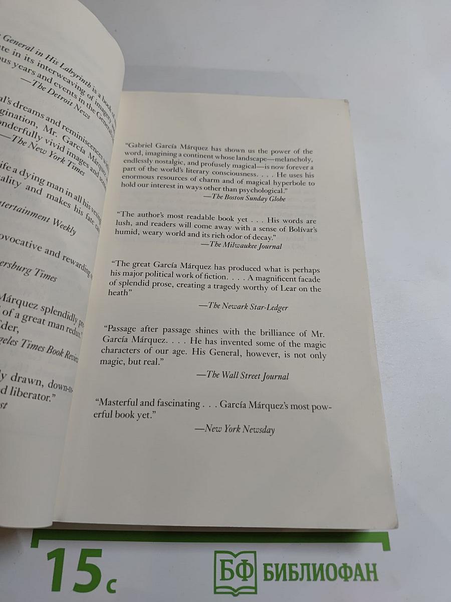 The General in His Labyrinth