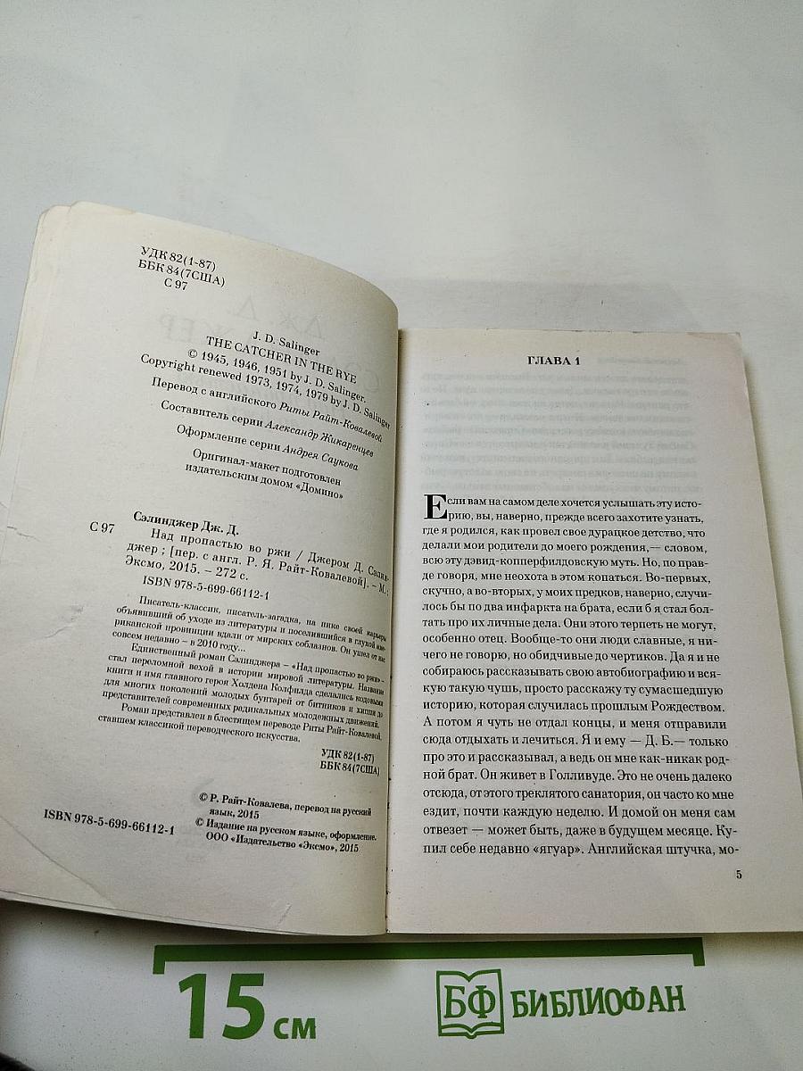 Над пропастью во ржи