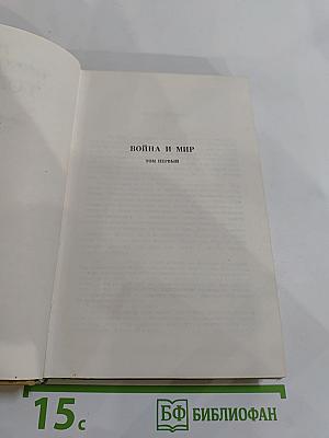Война и мир. Том первый